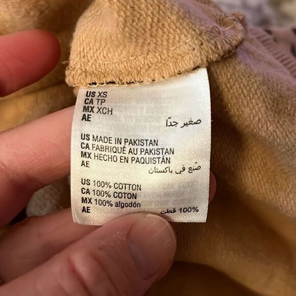 Jenni Intimates Leopard Print Cropped Sweater Top Women's XS - Picture 4 of 4